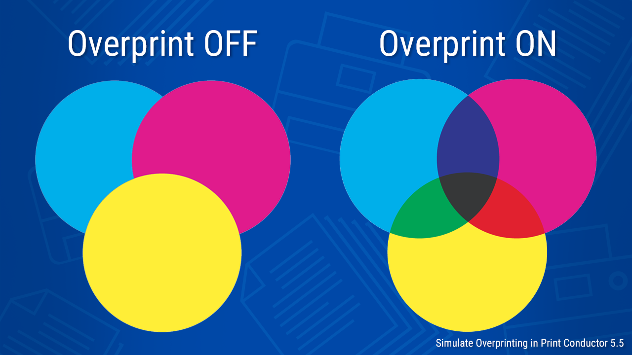 Simulate overprinting pdf mac